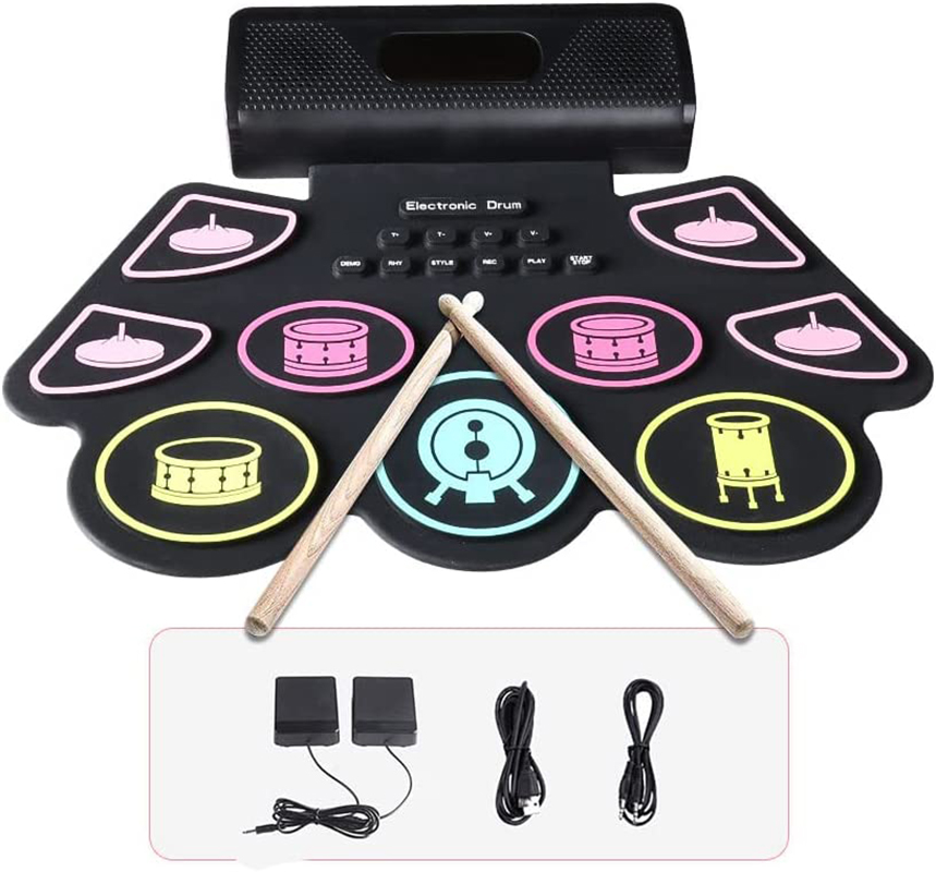 Diy Electronics Projects For Adults - Digital Drum Set Silikon Tragbare Roll