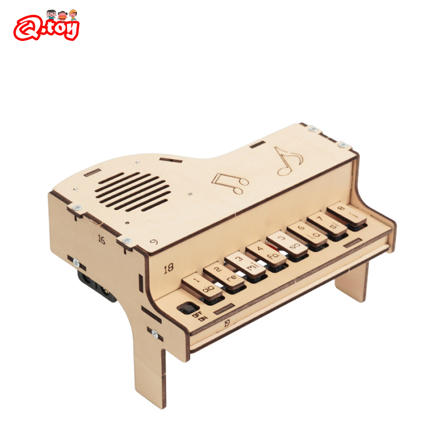Diy Electronics Kits For Kids - DIY Holz Elektronisches Klavier Modell Teenager