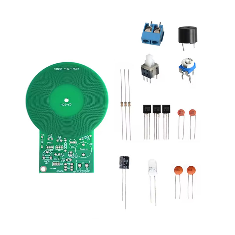Diy Electronics Kits For Beginners - Metalldetektor-DIY-Kit, berührungsloses elektronisches Sensormodul, Lötübungsprojekt für