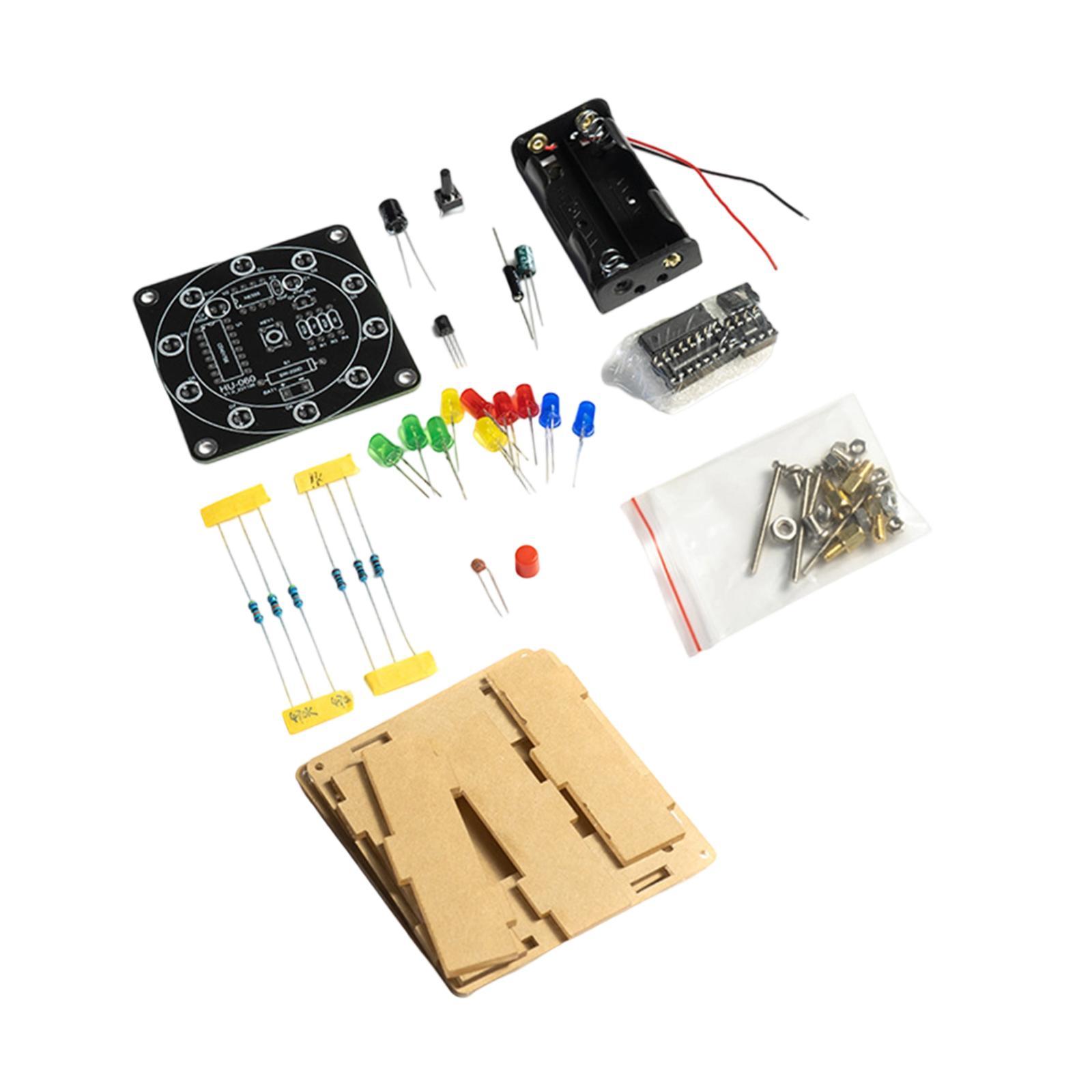 Diy Electronics Projects For Adults - DIY Elektronisches Glücksrad-Set Ne555 CD4017 Praktisches