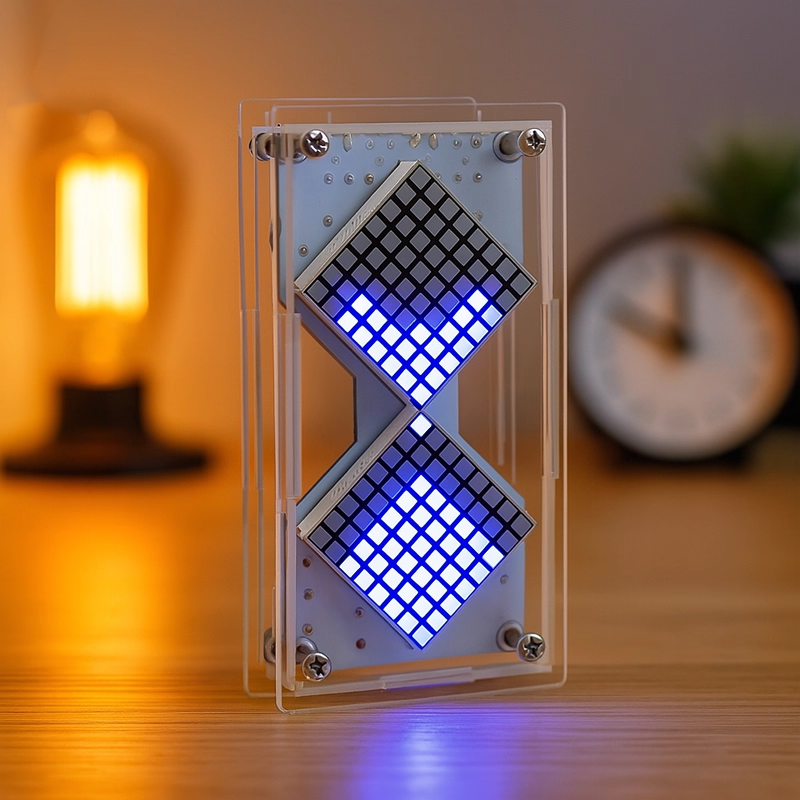 Diy Electronics Hobby - Cyberpunk DIY LED Matrix Sanduhr Schwerkraftsensor