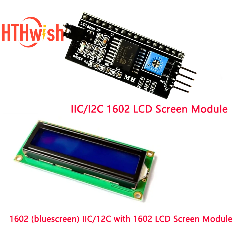 I2C Lcd Display - 1 STÜCK 1602 LCD-Anzeigemodul DC 5