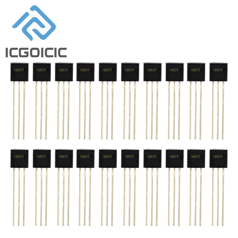 Ds18B20 Temperature Sensor - 1-100 Stück DS18B20 DS18B TO-92 Chip