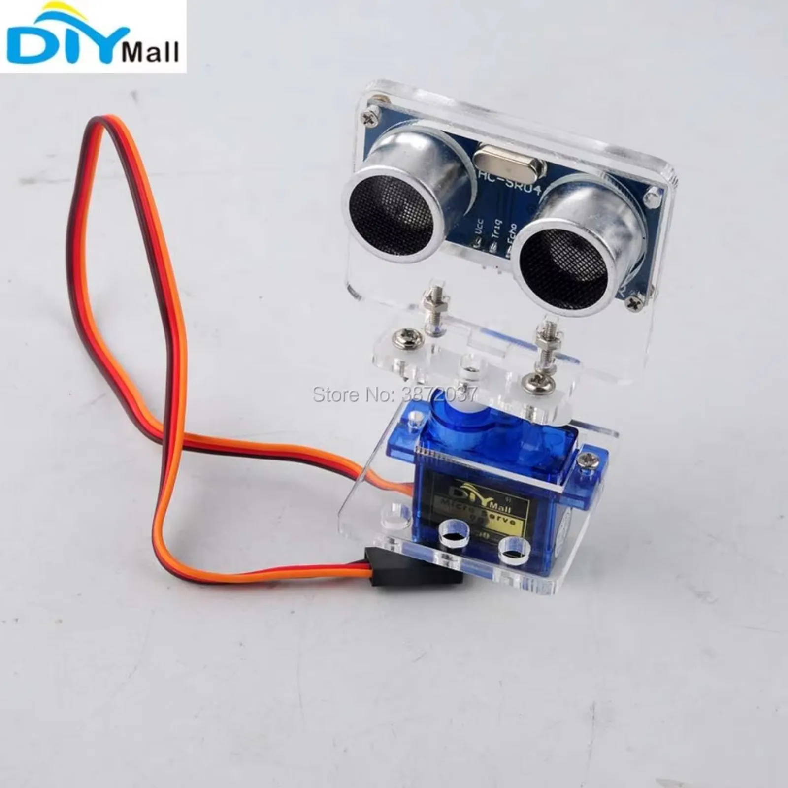 Ultrasonic Sensor Hc - DIYmall HC-SR04 Ultraschallsensor & 9G Servo-Kit