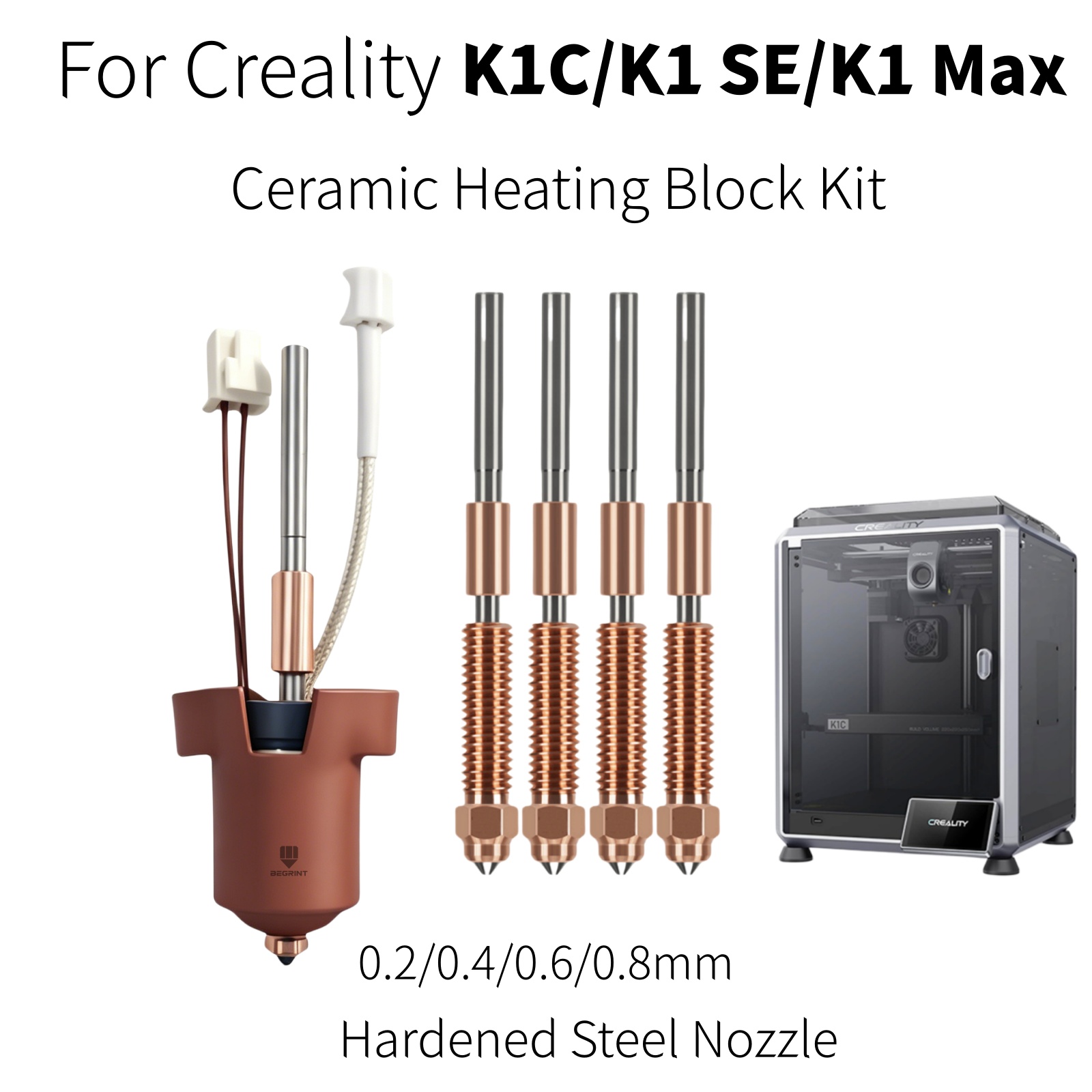 Creality Printer K1 - Für Creality K1C K1 MAX Hotend