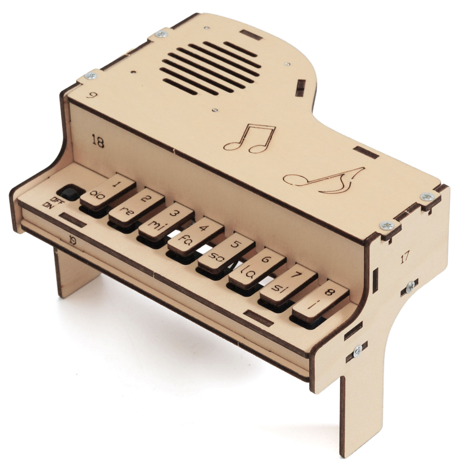 DIY Holz Elektronisches Klavie – Diy Electronics Kits For Kids Bewertung und Preis