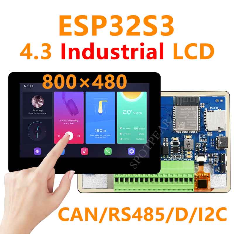 ESP32 S3 800x480 Kapazitives T – I2C Lcd Display Bewertung und Preis