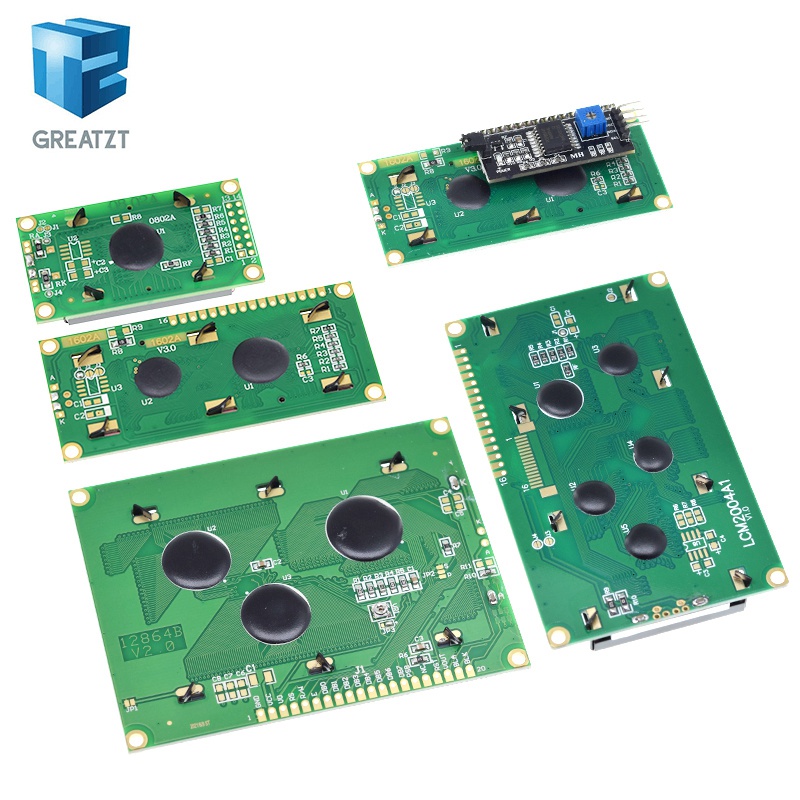 LCD-Modul, blau-grüner Bildsch – I2C Lcd Display Bewertung und Preis