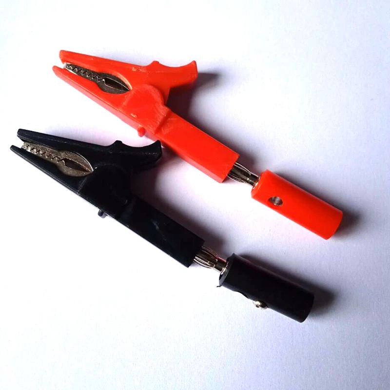 Krokodilklemme mit Bananenstec – Crocodile Clip Set Bewertung und Preis
