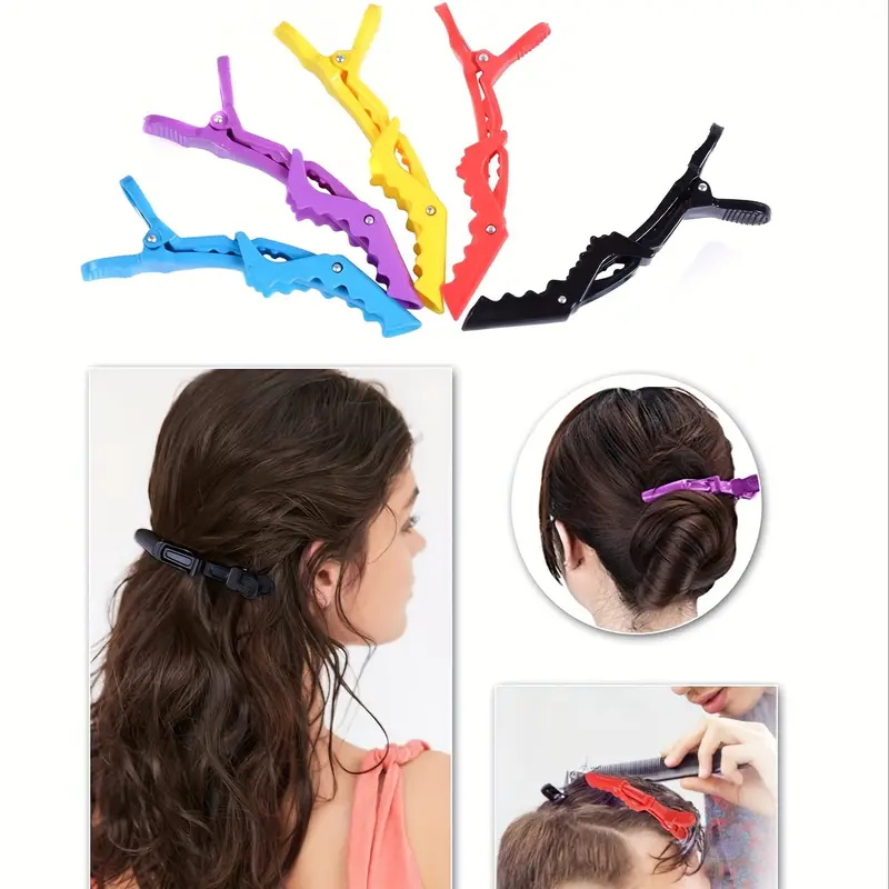 6 teile/satz Krokodil Haar Cli – Crocodile Clip Set Bewertung und Preis