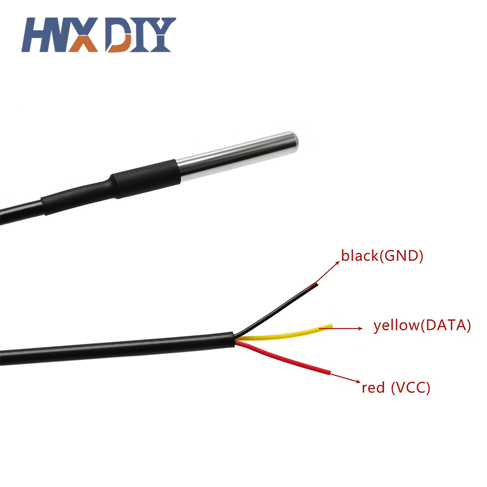 10PCS Wasserdichte 18B20 Tempe – Ds18B20 Temperature Sensor Bewertung und Preis