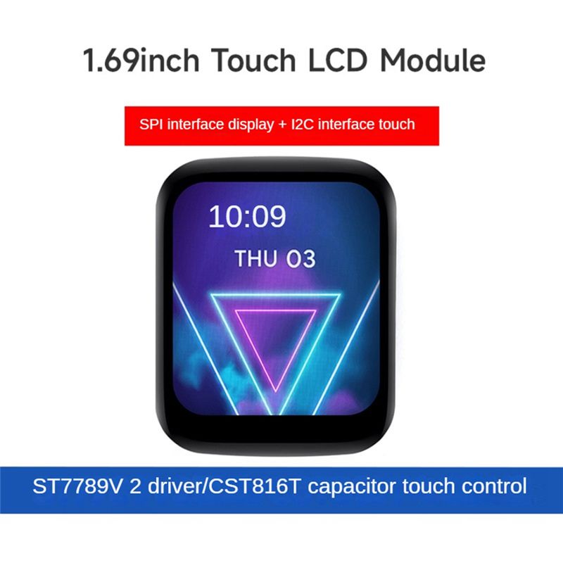 Exquisites 1,69-Zoll-Rund-LCD- – I2C Lcd Display Bewertung und Preis