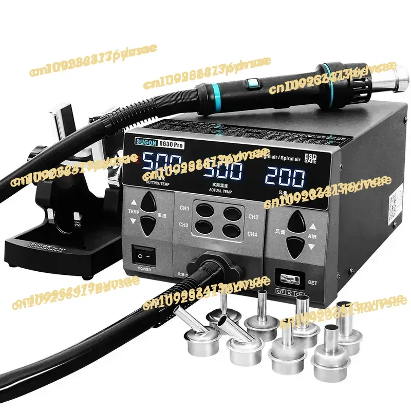2025 2024 SUGON 8630Pro 1300W  – Hot Air Rework Station Bewertung und Preis