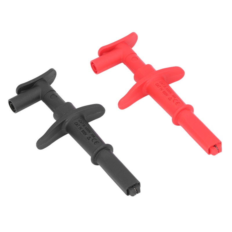 1 Paar Testhakenklemmen Krokod – Crocodile Clip Set Bewertung und Preis