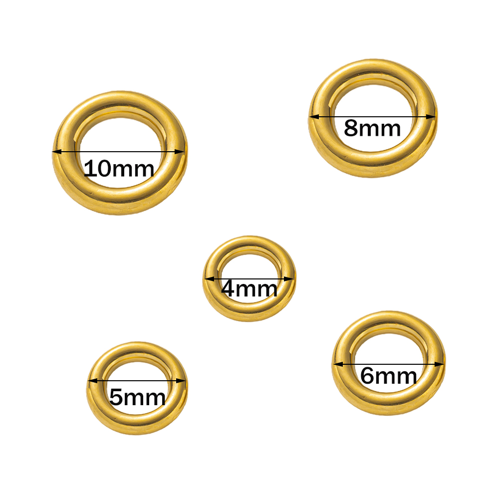 10 stücke Edelstahl Gold O Rin – Diy Electronics Hobby Bewertung und Preis