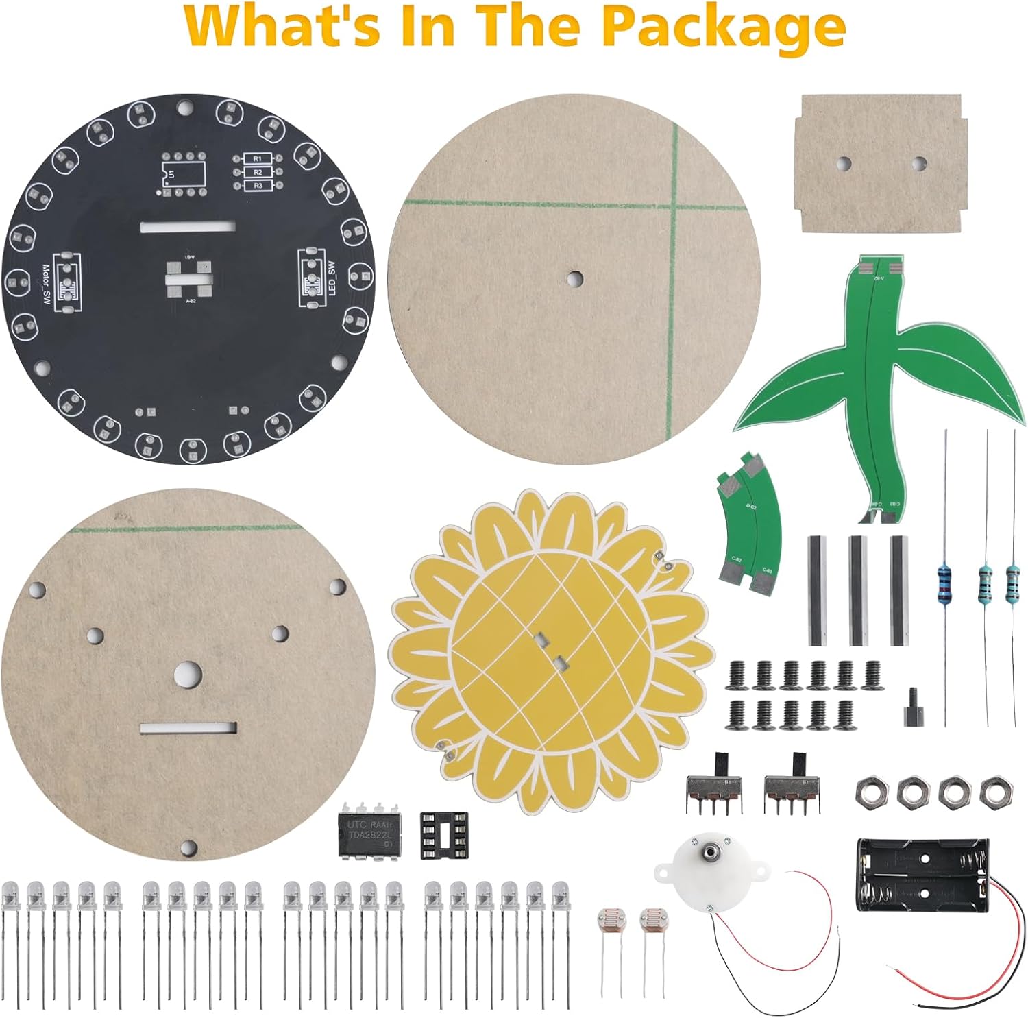 Lichtjagd-Sonnenblumen-Lötset, – Diy Electronics Projects For Adults Bewertung und Preis