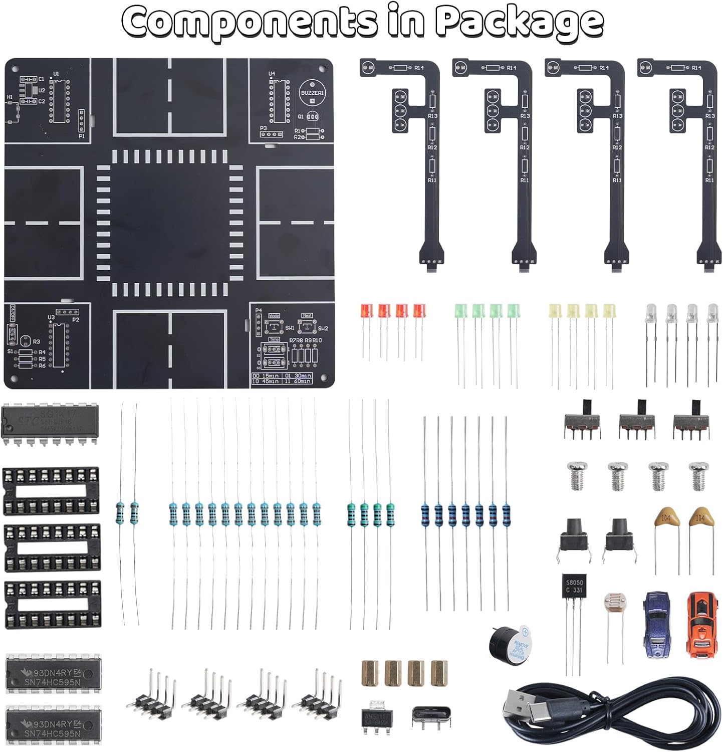 LED-Ampel-Simulator, Lötset mi – Diy Electronics Projects For Adults Bewertung und Preis