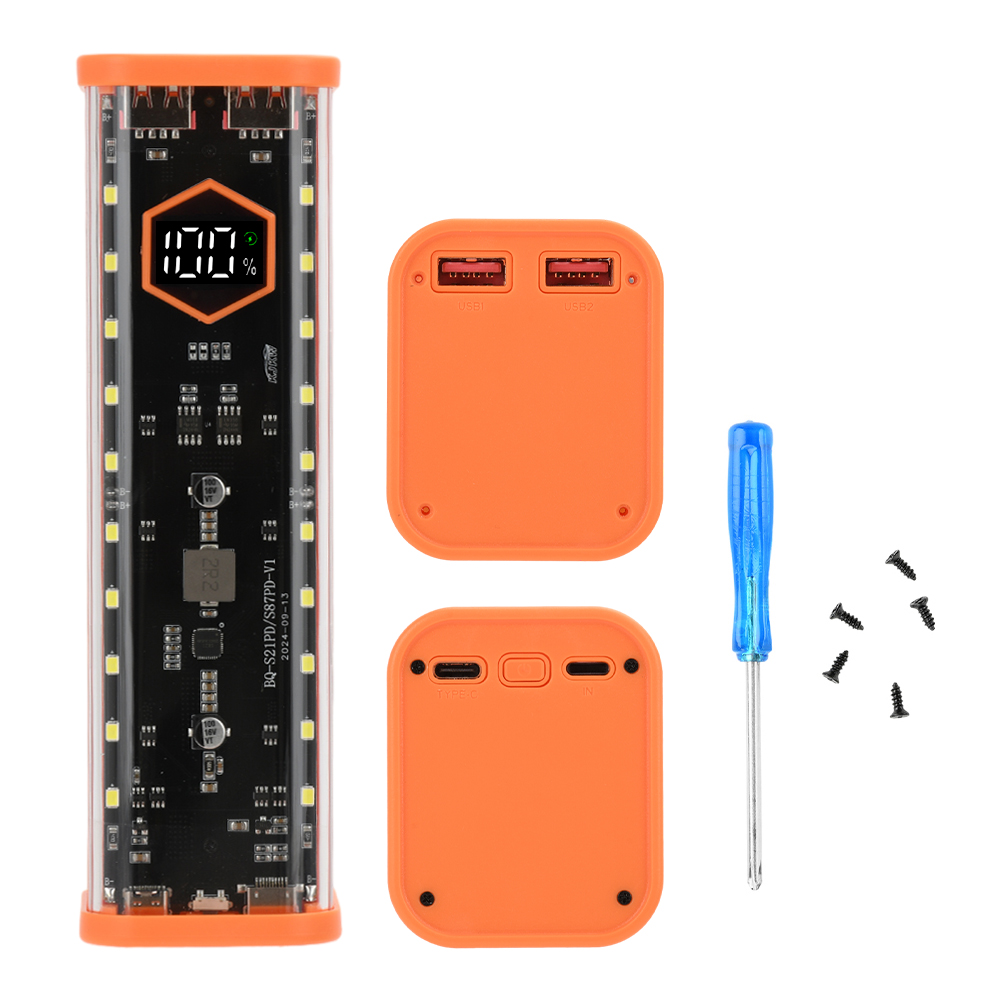 8*21700 Batteriegehäuse 22,5W  – Diy Electronics Hobby Bewertung und Preis