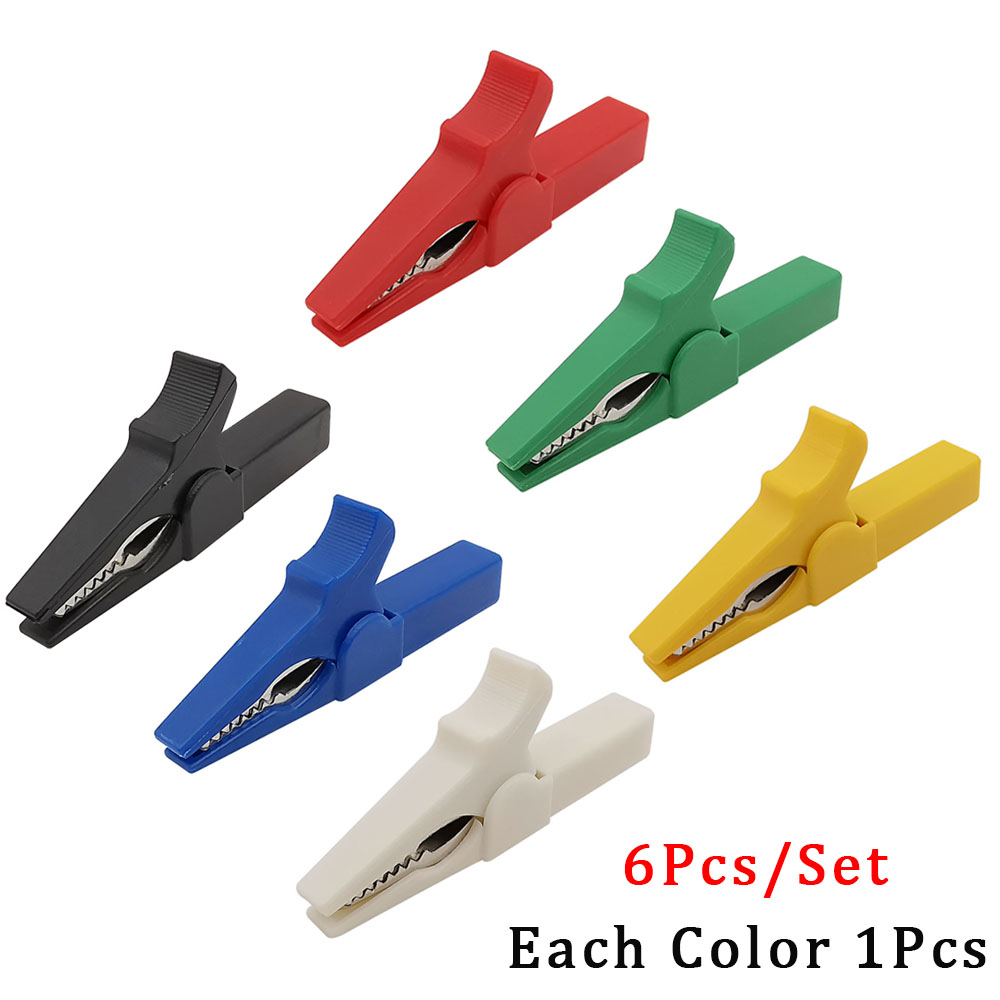6 Teile/los 55mm Krokodilklemm – Crocodile Clip Set Bewertung und Preis