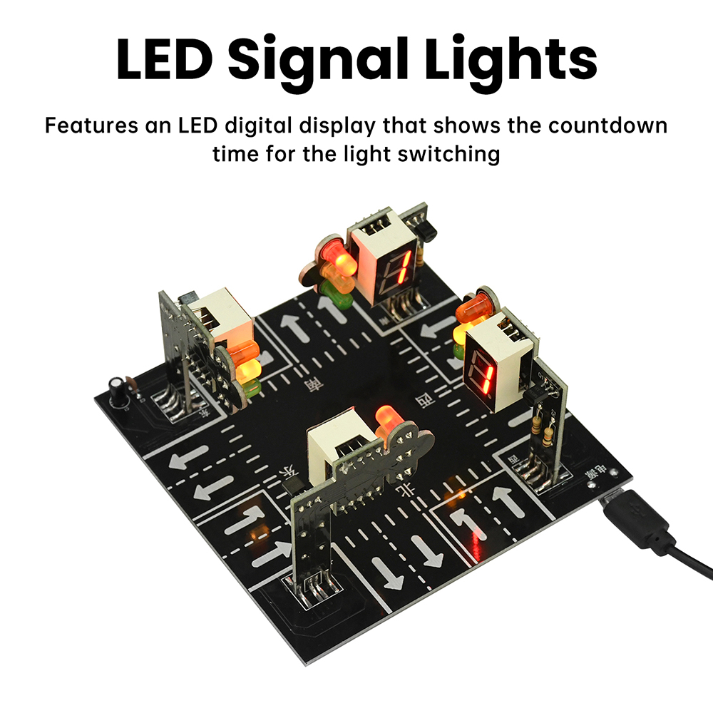 Ampel-Simulator-Set mit Ton, b – Diy Electronics Projects For Adults Bewertung und Preis