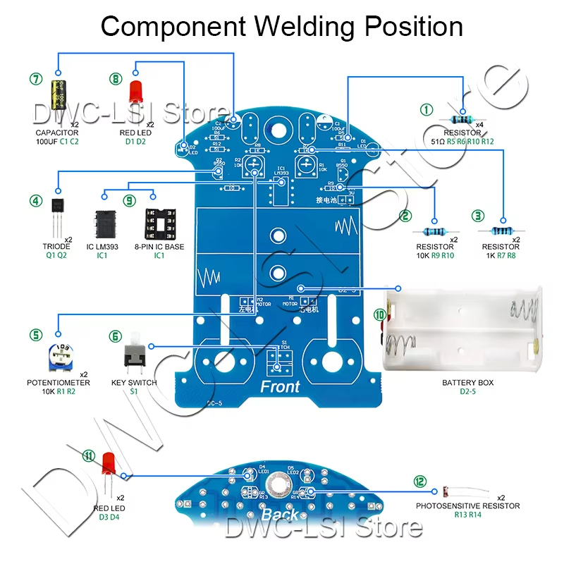 Praxis Löten Lernen Elektronik – Diy Electronics Kits For Beginners Bewertung und Preis