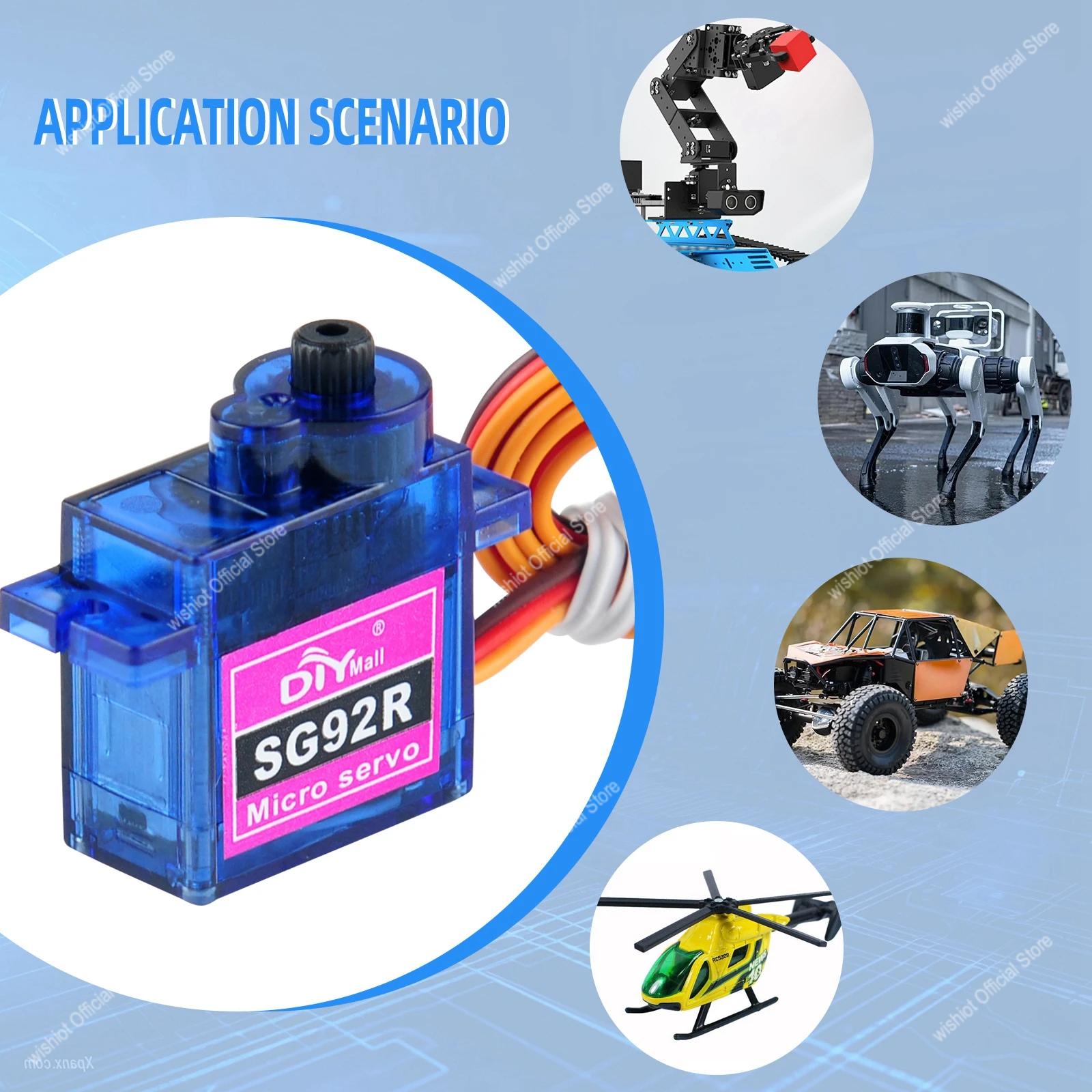 SG92R Micro-Servomotor, 4,8–6  – Servo Motor Sg90 Bewertung und Preis
