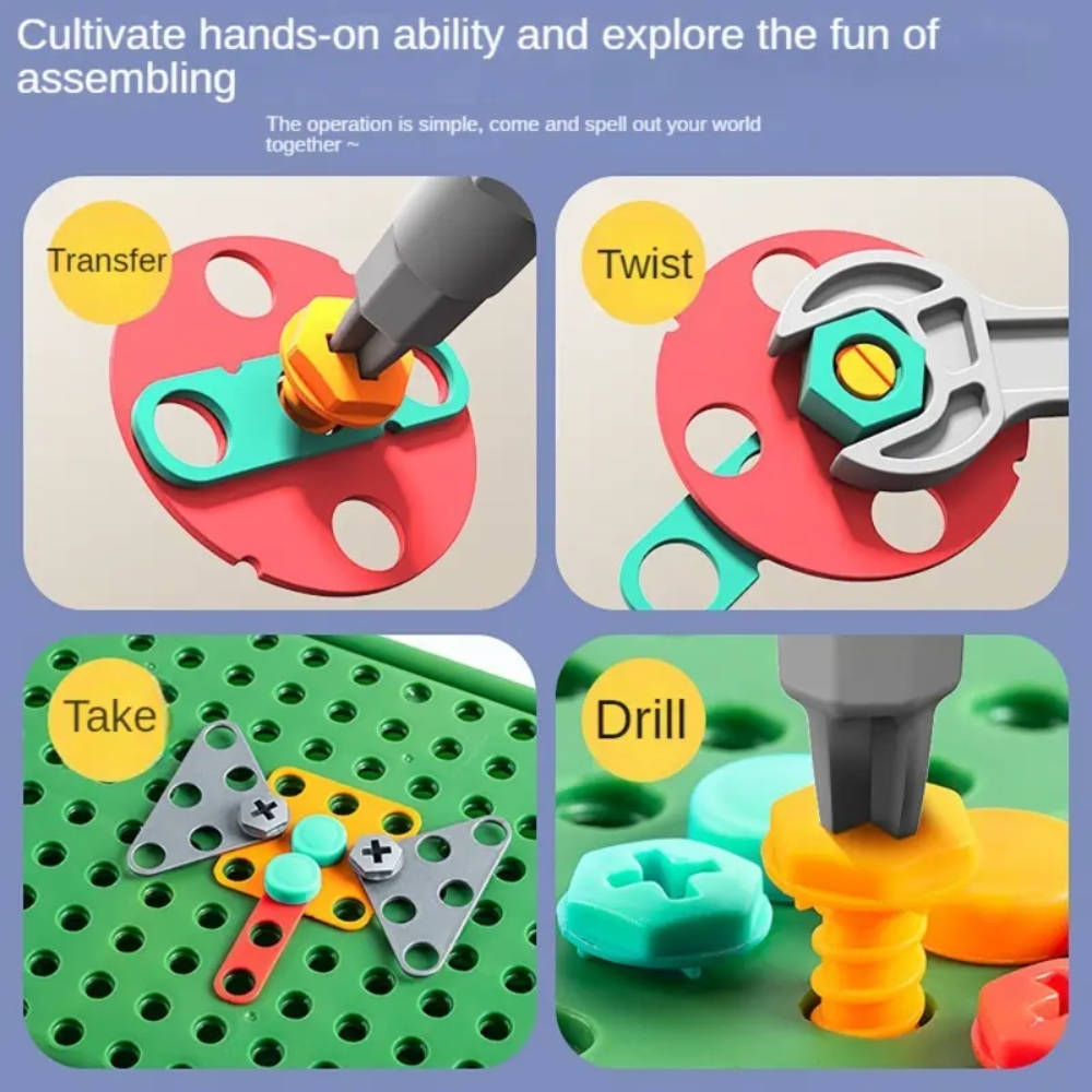 450 Stücke Kinder STEM Bohrer  – Diy Electronics Kits For Kids Bewertung und Preis