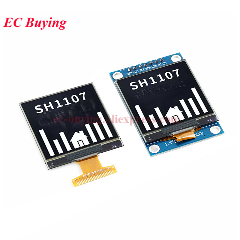 1,5 Zoll OLED LCD Weißes Displ – I2C Lcd Display Bewertung und Preis